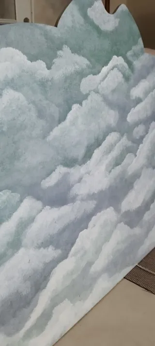 Cabecero Cama 150cm Nubes