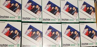 Pack 10 Carretes Fujifilm Instax Wide 20 uds
