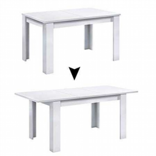 Mesa Comedor Extensible 2 Posiciones Rectangular.