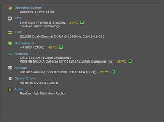 PC HP Z240 i7 32GB RAM SSD 1TB GTX 1650