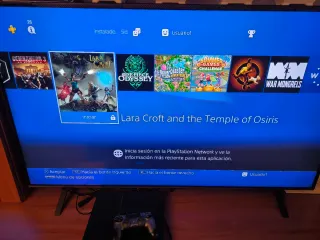 PS4 (PlayStation 4) Negra + Mando versión 11.00