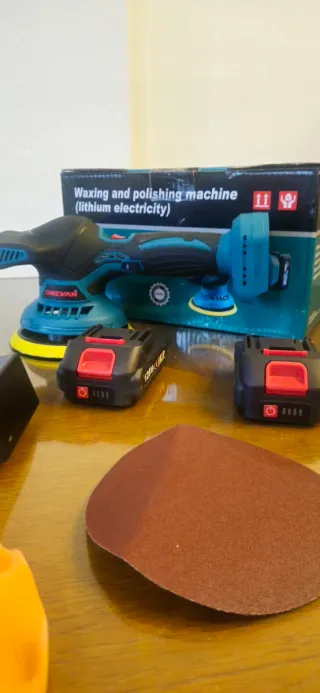 Pulidora Roto Orbital Inalámbrica 2 baterias