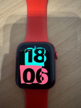 Apple Watch 6 GPS Rojo