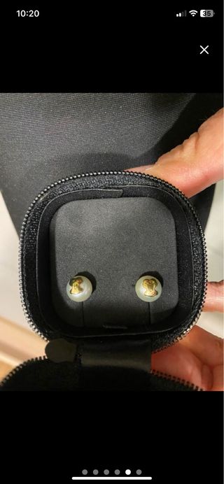 Pendientes perlas y oro TOUS