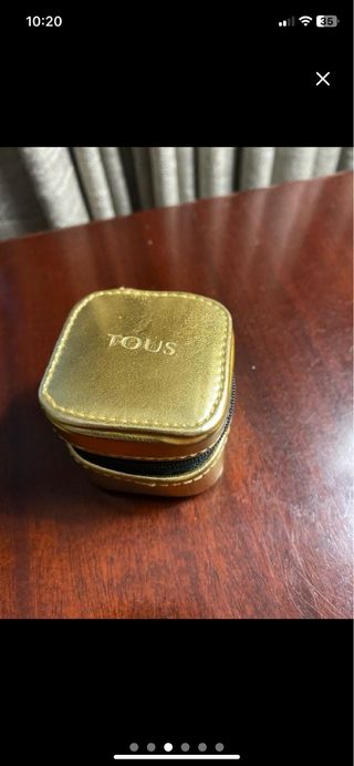 Pendientes perlas y oro TOUS