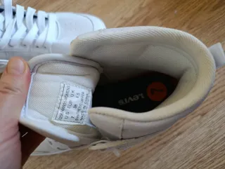 Zapatillas blancas Levis niño/a talla 38