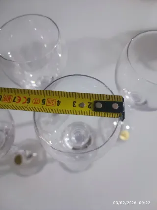 Set 4 Calici Cristallo