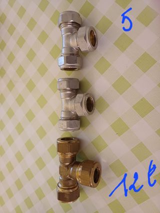 Fontanería: Codos, Tes y Racores