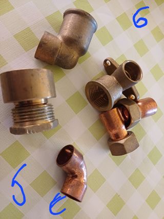 Fontanería: Codos, Tes y Racores