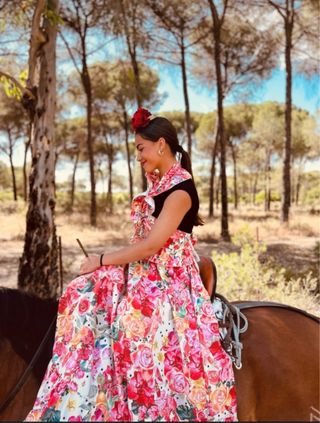 Falda flamenca y piquillo