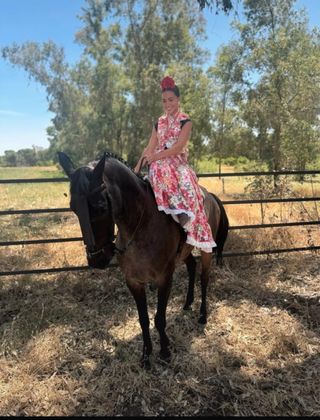 Falda flamenca y piquillo