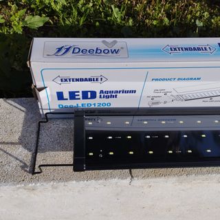 pantalla led 120 a 140 cm acuario pecera luz