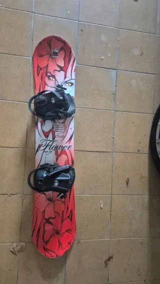 Tabla Snowboard Niño 120cm Pack