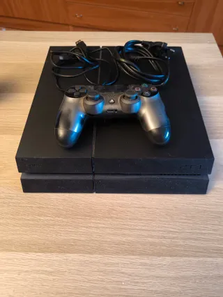 PS4 (PlayStation 4) Negra + Mando versión 11.00