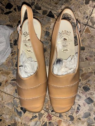 Sandalias piel mujer talla 40