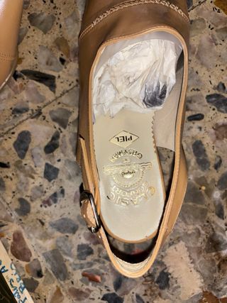 Sandalias piel mujer talla 40