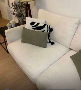 Sofá Banak Dafne 3 plazas beige