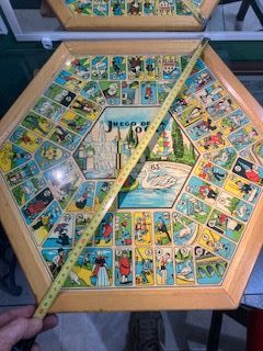 Juego Parchís y Oca Vintaje Antiguo