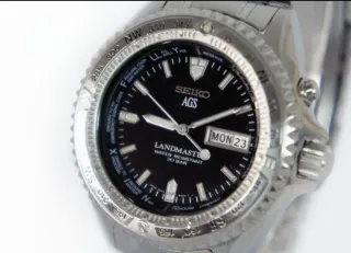 Seiko Landmaster AGS 5M23-6A20 Reloj Hombre
