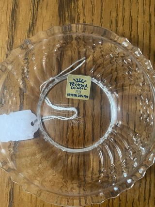 Set 3 Piatti Decorativi Crystal 24 % Pbo