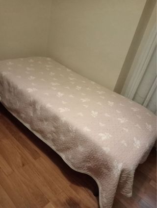 Cama articulada tela floral