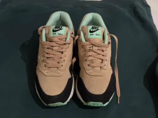 Nike Air Max 1 Beige/Negro/Verde Talla 38