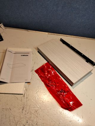 Estante de Pared Blanco Arce 40 cm MDF VASAGLE LWS024W44