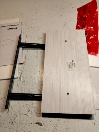 Estante de Pared Blanco Arce 40 cm MDF VASAGLE LWS024W44