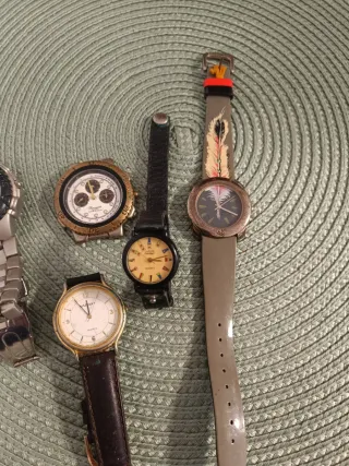 Lote de 5 Relojes, sin comprobar