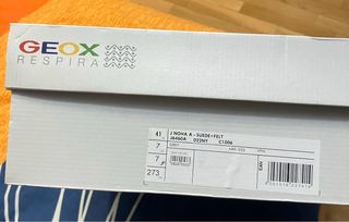 Botas Geox grises lunares poco uso