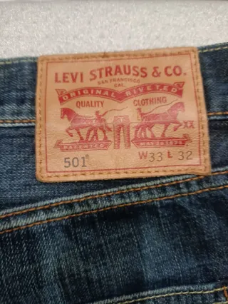 Pantalón vaquero Levi's 501 W33 L32