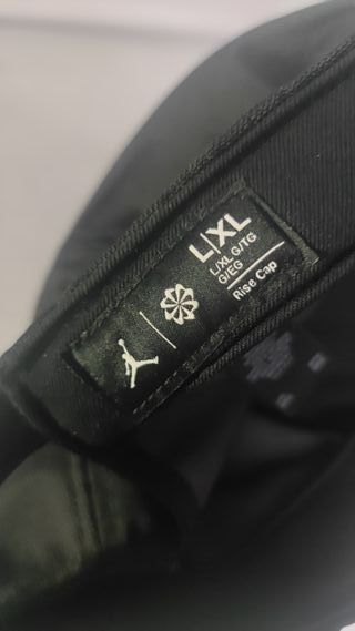 GORRA JORDAN ORIGINAL NEGRA TALLA L/XL AJUSTABLE