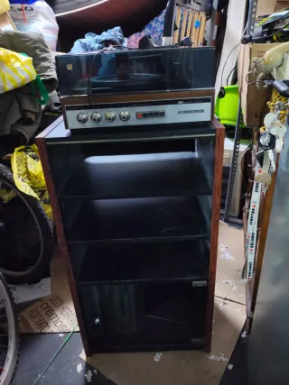 Giradischi e Amplificatore Vintage