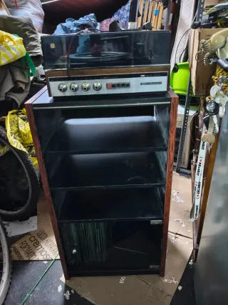 Giradischi e Amplificatore Vintage