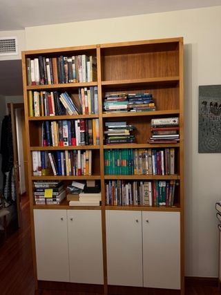 Estantería de Madera Cerezo varios compartimentos