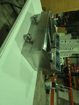 Freidora Eléctrica industrial Doble Cabezal