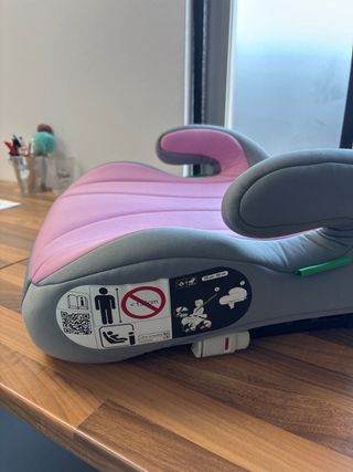 Elevador coche Kinderkraft Isofix Rosa