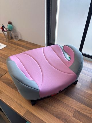 Elevador coche Kinderkraft Isofix Rosa