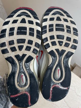 Scarpe Nike Bambina Tg 36 Argento.