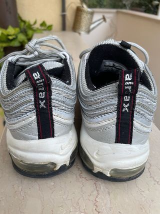 Scarpe Nike Bambina Tg 36 Argento.