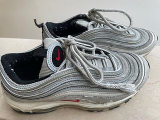 Scarpe Nike Bambina Tg 36 Argento.