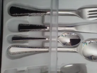 Juego Cubiertos Dalia Acero Inoxidable 6 servicios