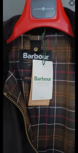 Barbour encerado Talla L