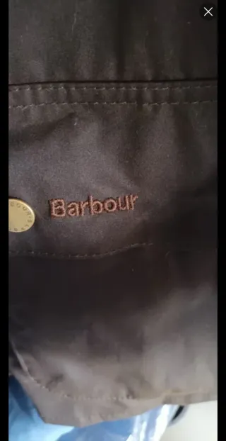 Barbour encerado Talla L