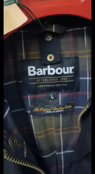 Barbour encerado Talla L
