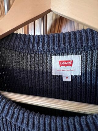 Jersey Levi's rayas azul y gris Talla M