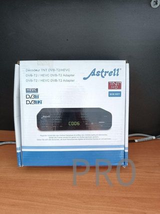 Sintonizador TDT T2 USB reproductor y grabador