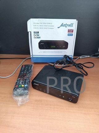 Sintonizador TDT T2 USB reproductor y grabador