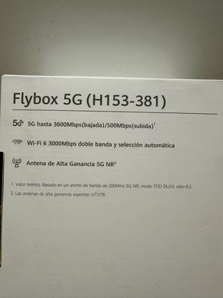 Router Flybox 5G Wifi 6 Alta Ganancia