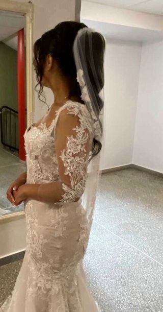 Vestido de Novia Sirena Blanco